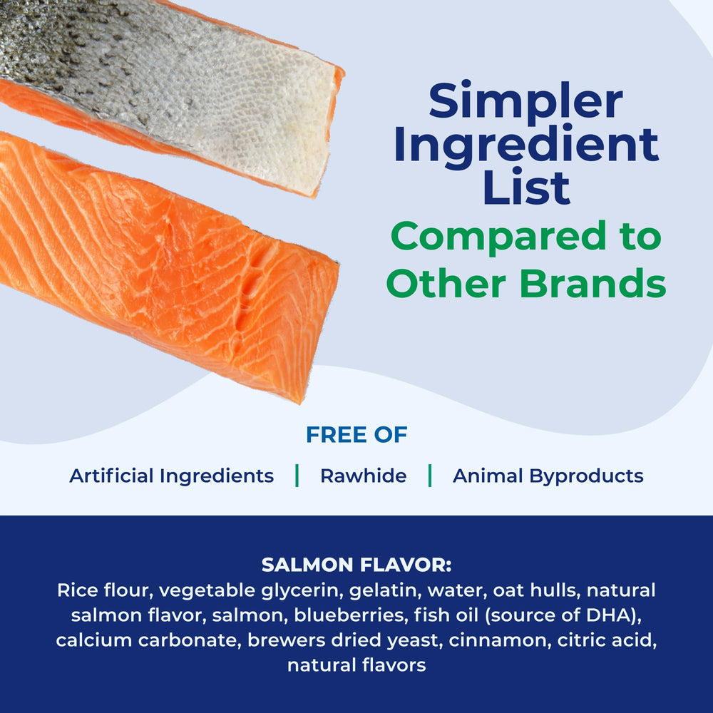 N-Bone calcio-DHA-salmon: nutrientes añadidos para el desarrollo del cachorro.