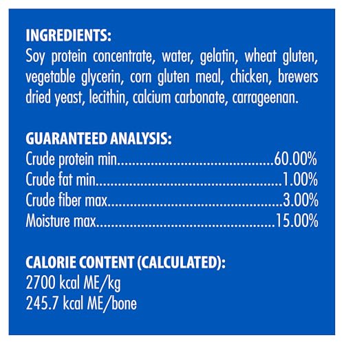 N-Bone ingredientes con sabor a pollo para perros grandes.