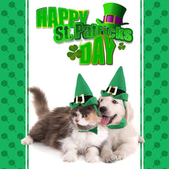NAMSAN corbata ajustable verde para mascotas, ajuste seguro.