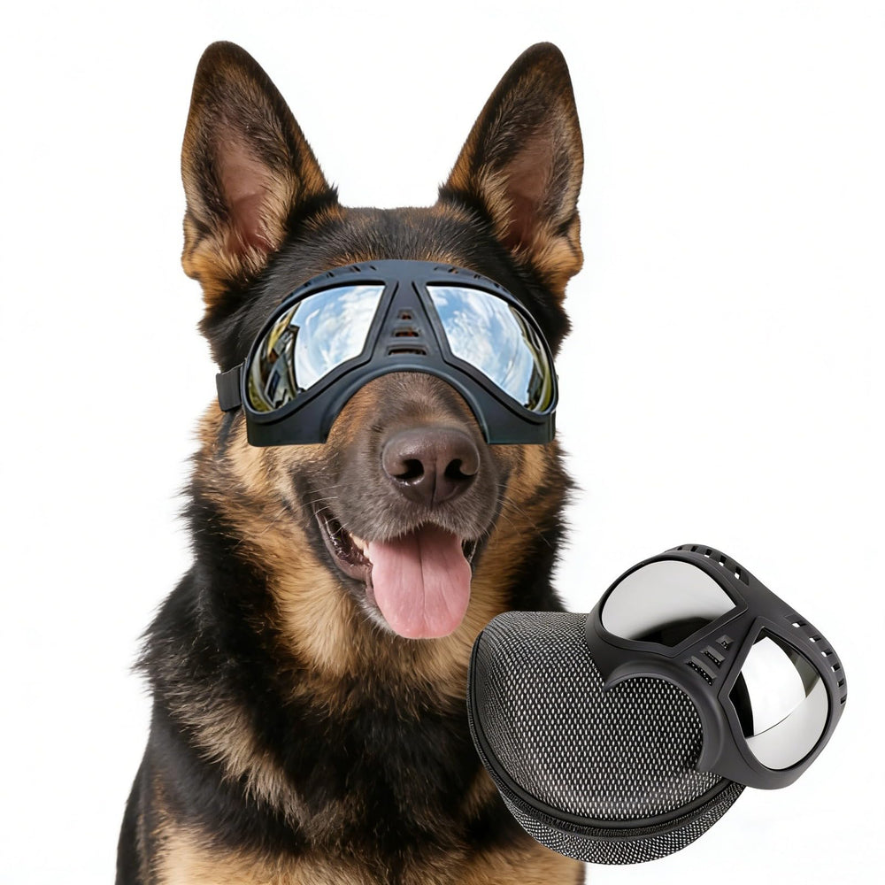 Gafas NAMSAN para perros grandes con lentes ultradurables para protección ocular