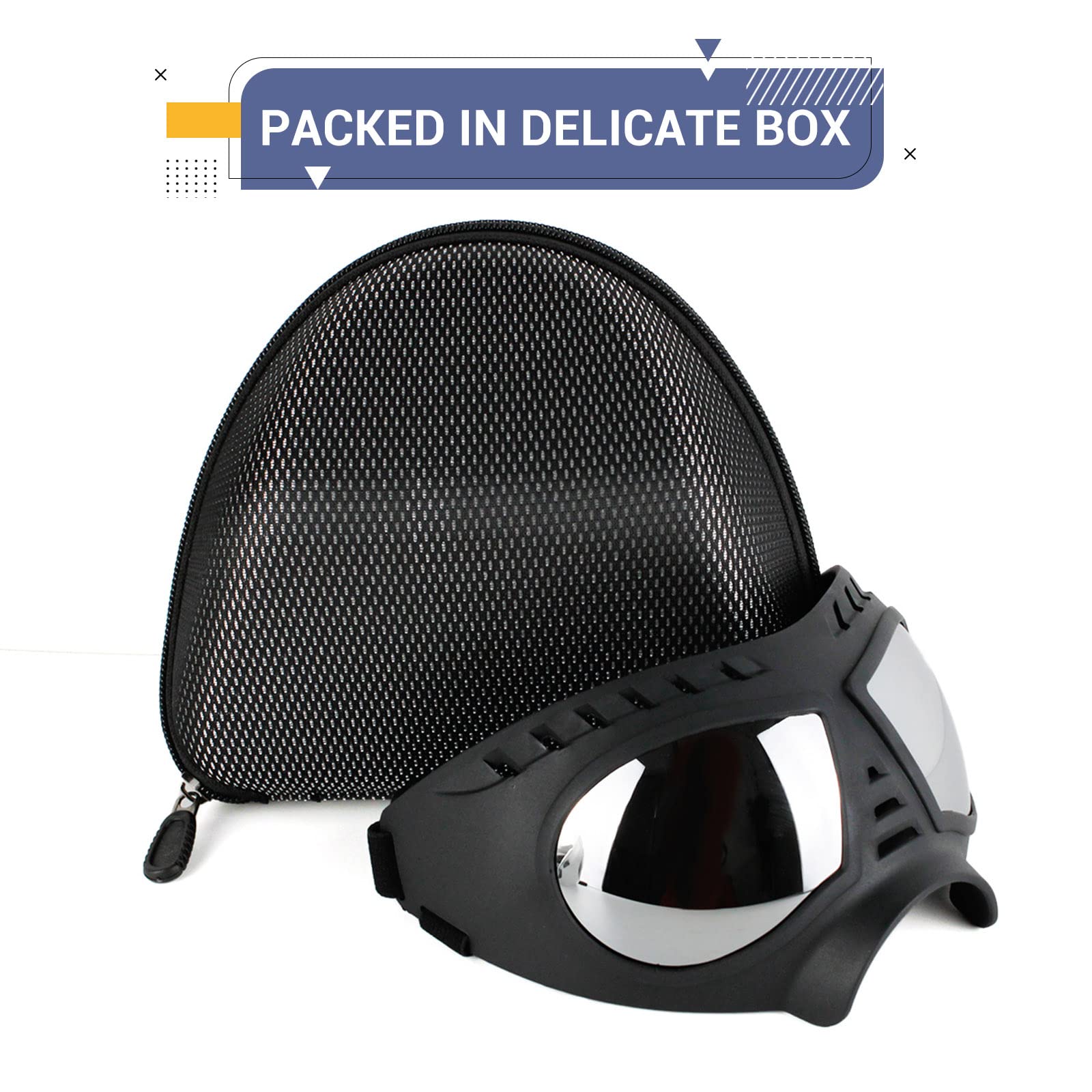 Protección UV y anti-reflejo de gafas NAMSAN para ojos caninos