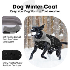 Nanaki abrigo para perro grande con abertura para correa, ideal para paseos.