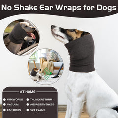Nanaki protector orejas perro ruido: protección auditiva para paseos en ciudad.