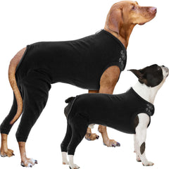 Nanaki traje de recuperación para perros, cubre la pierna trasera y protege la herida.