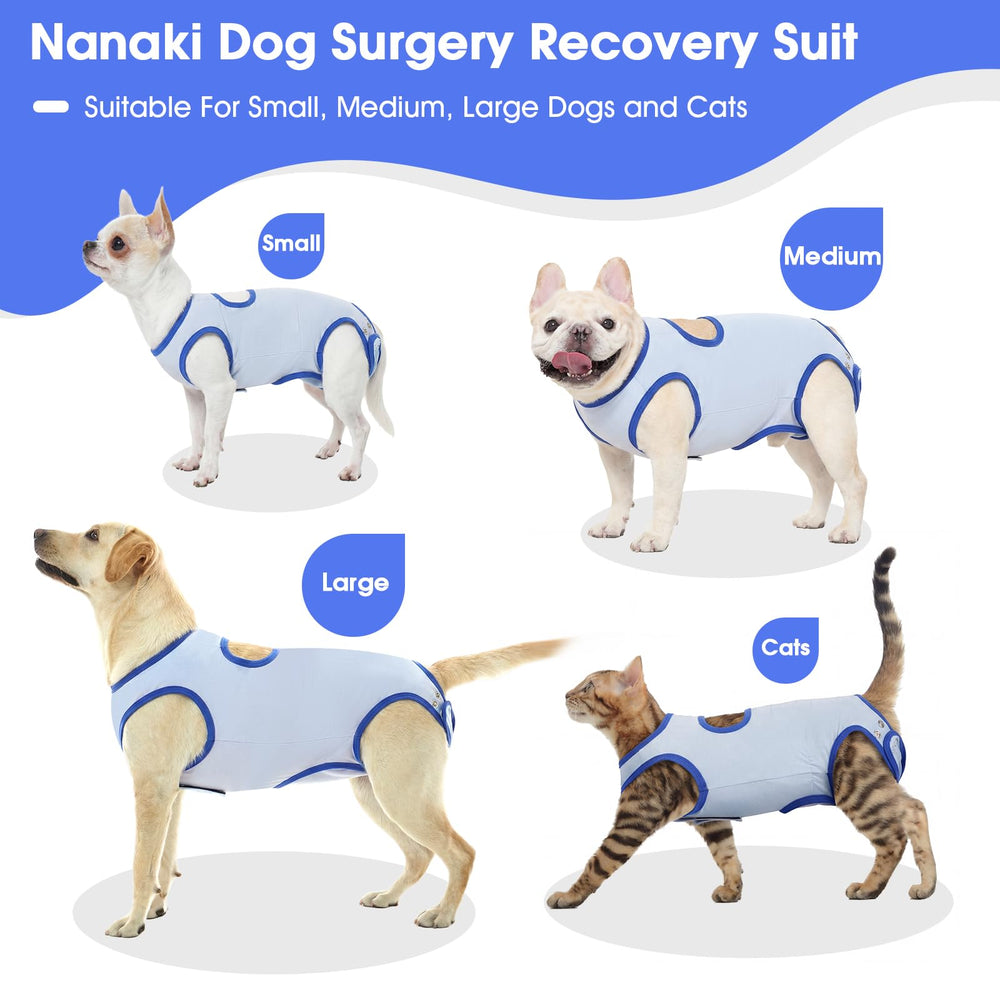 Nanaki Traje Quirúrgico Suave en azul inspira confianza y cuidado posoperatorio