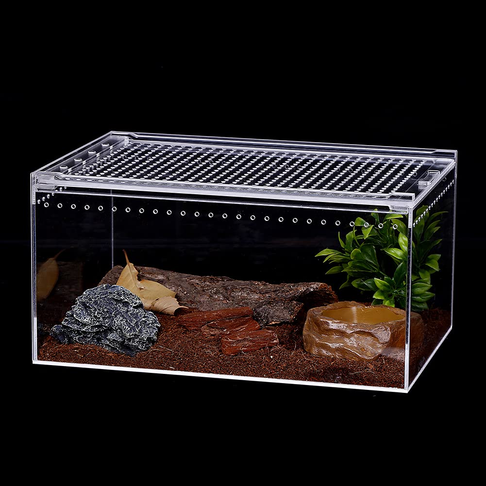 NANEEZOO jaula 12x8x6 con aireación adecuada para mascotas pequeñas.