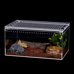 NANEEZOO jaula 12x8x6 con aireación adecuada para mascotas pequeñas.