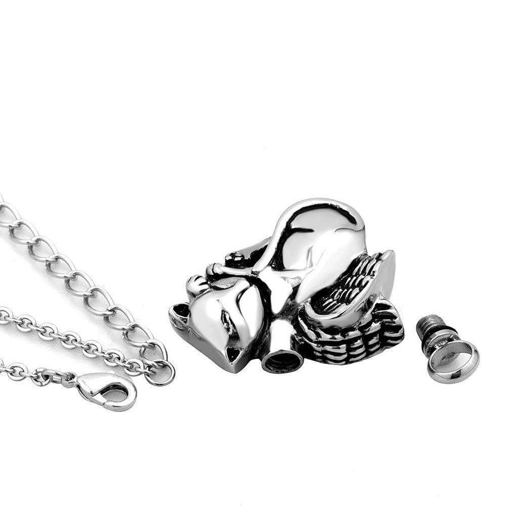 Diseño ornamental NanMuc urna mascota, memoria con elegancia.