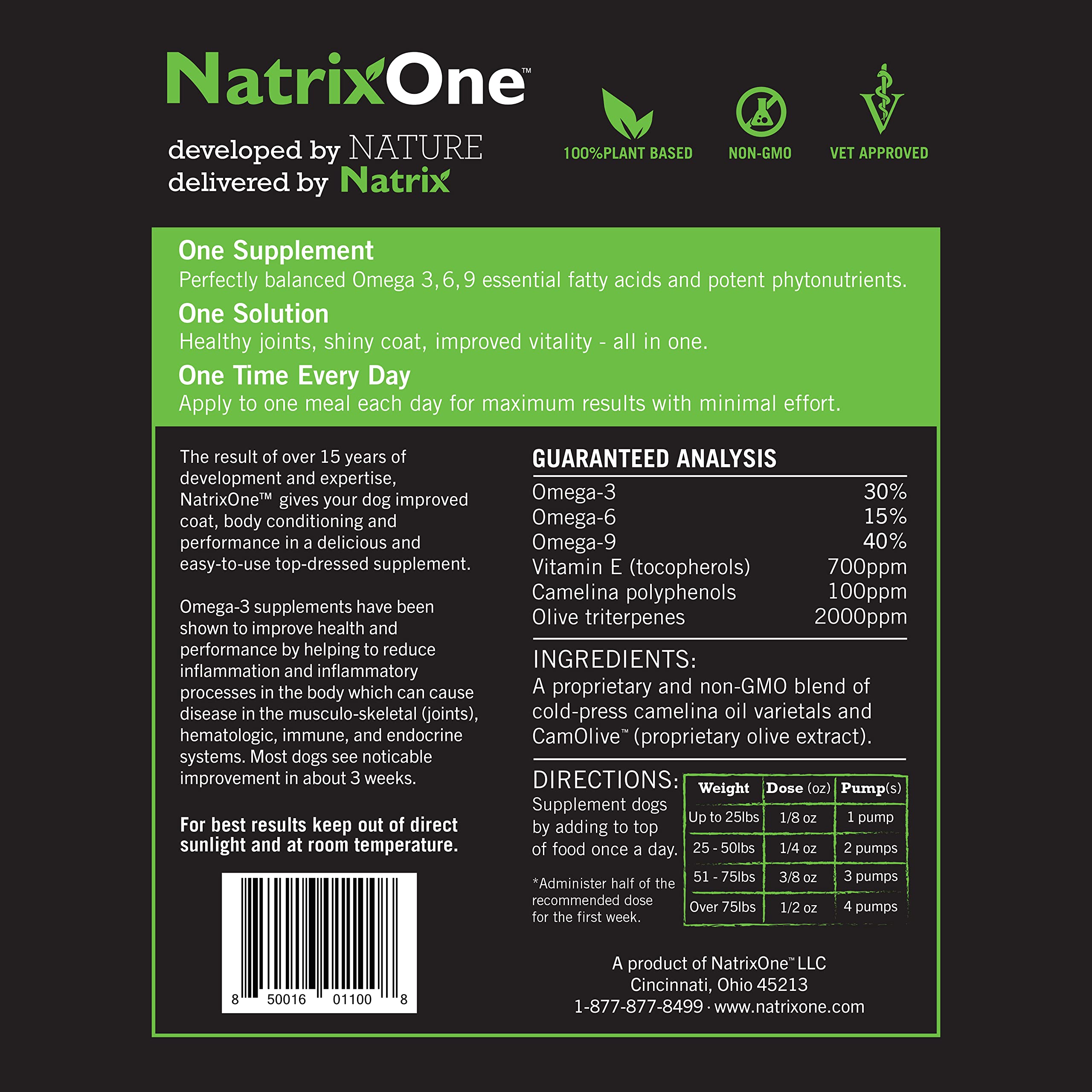 NatrixOne Mejora articulaciones y movilidad en perros