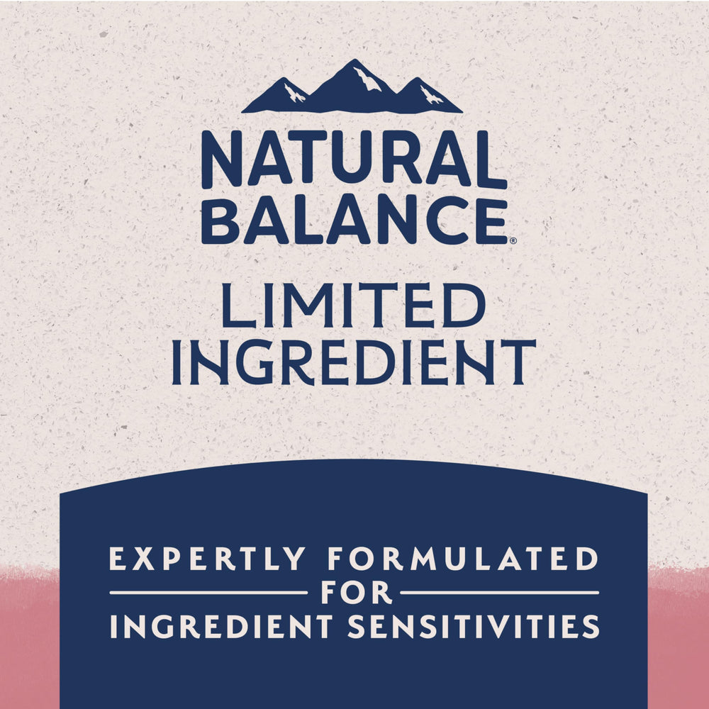 Detalle de la bolsa de 12 libras de Natural Balance