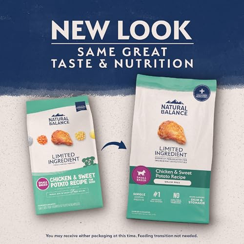 Croquetas pequeñas para perro pequeño con textura crujiente de Natural Balance