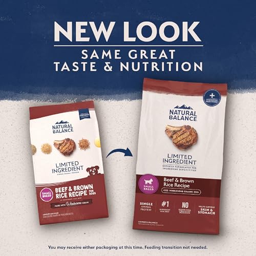 Natural Balance carne real como ingrediente principal, proteína de alta calidad