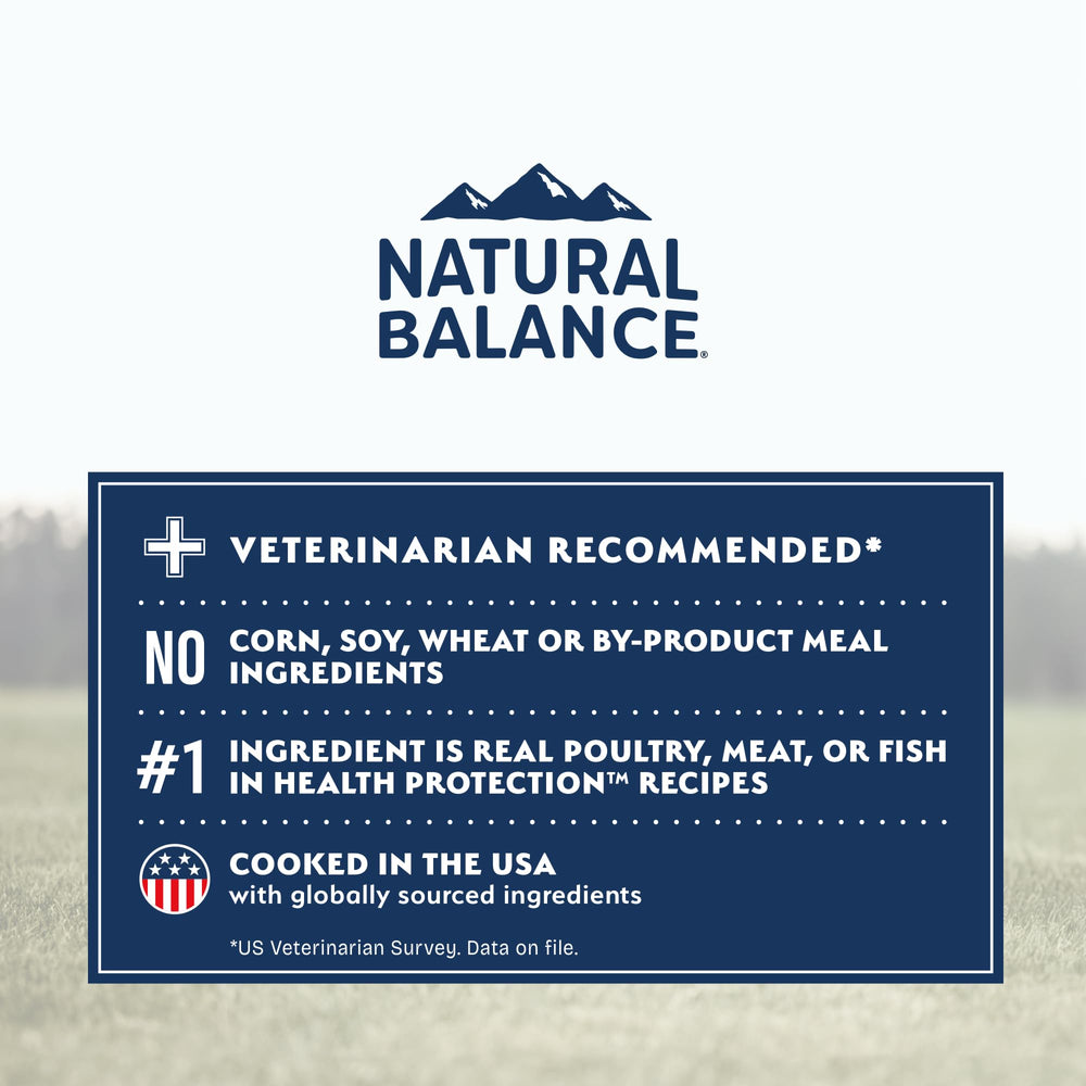Natural Balance Health Protection Puppy: tamaño de mordida suave para cachorros