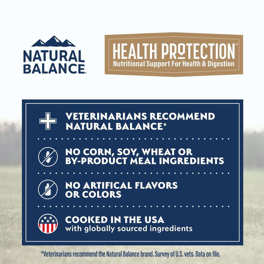 Natural Balance Protection de la Salud: sin colorantes ni sabores artificiales