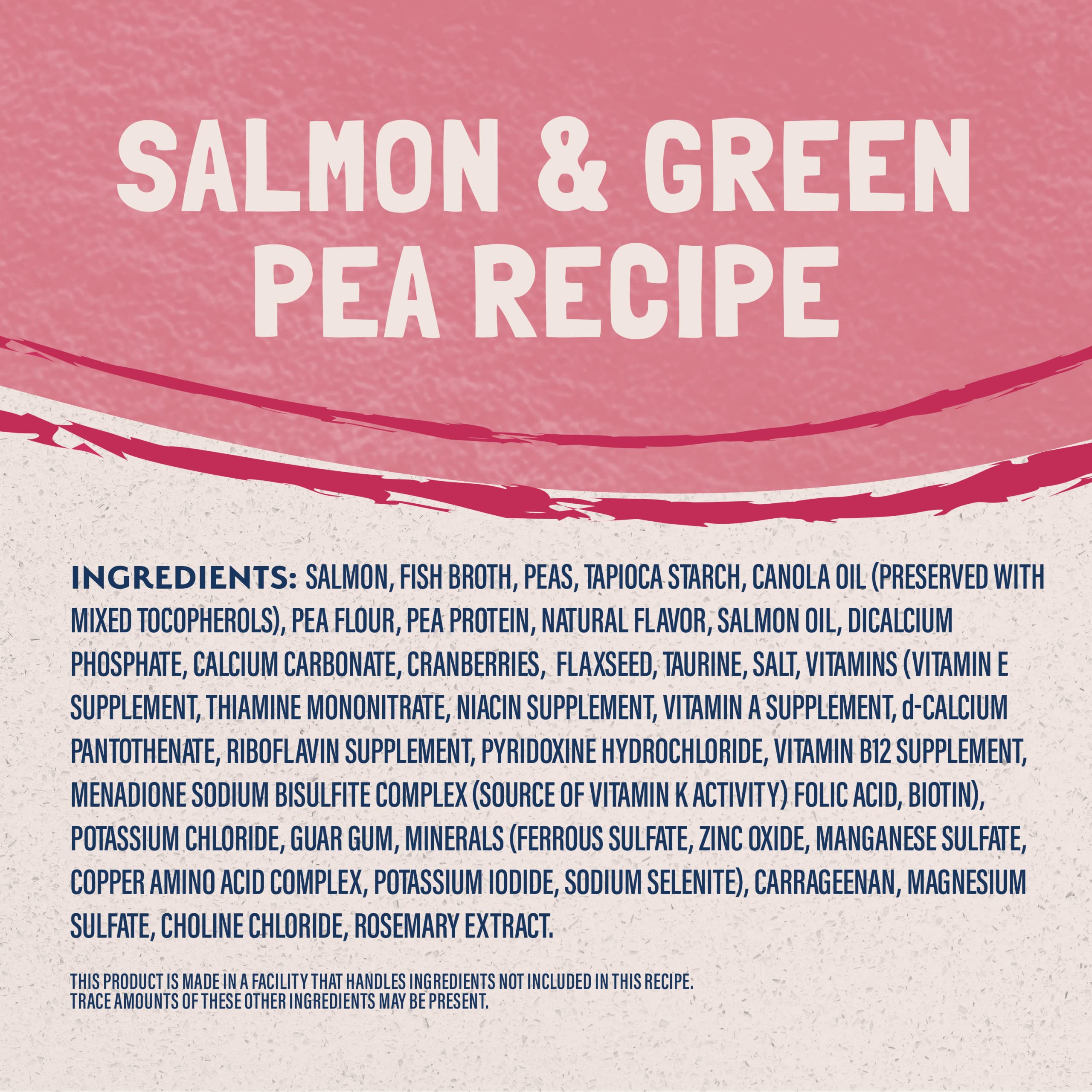 Natural Balance ingredientes sencillos: salmón y guisantes en dieta clara