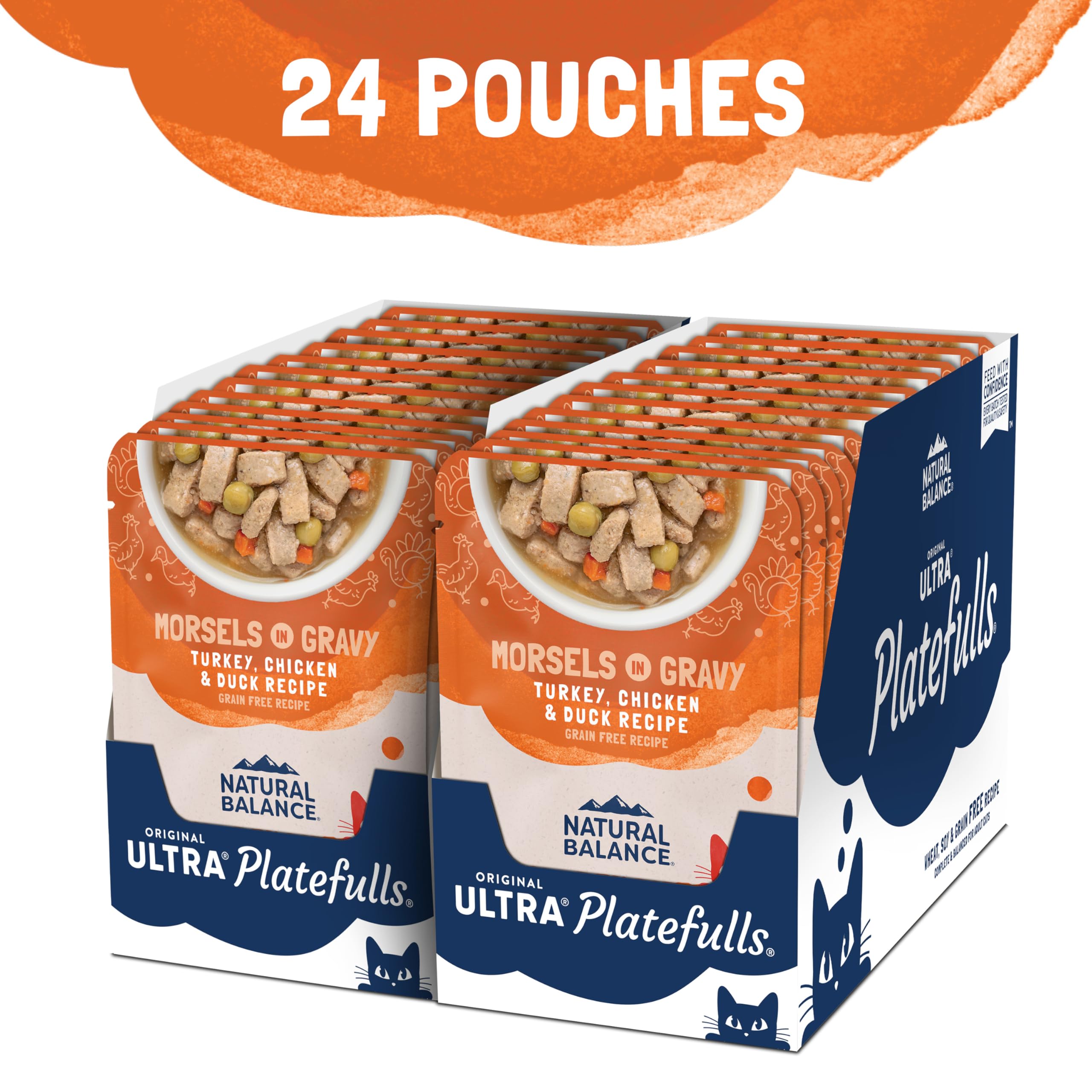 Natural Balance Original Ultra Platefulls, porciones de 3 oz para comida práctica.