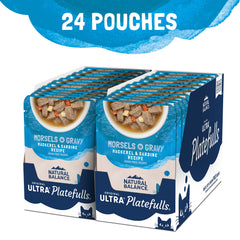 Platefulls Indoor con caballa y sardina, proteína principal de calidad para gatos.