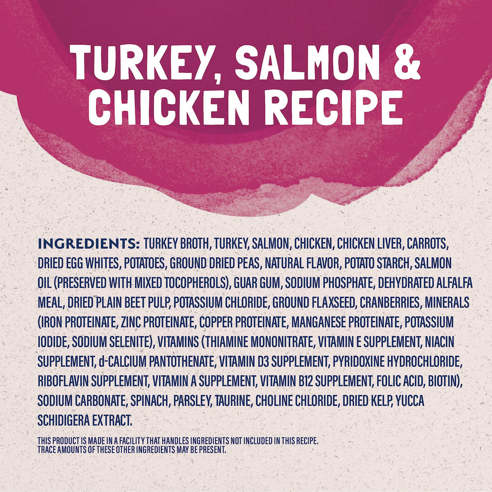 Natural Balance Platefulls mezcla pavo-salmón-pollo y verduras para gatos