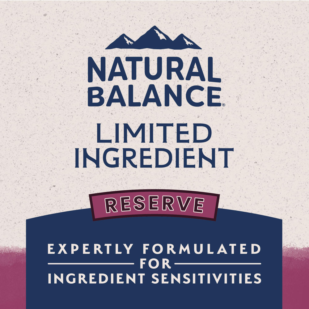 Natural Balance Reserve: dieta para perros con sensibilidad alimentaria.