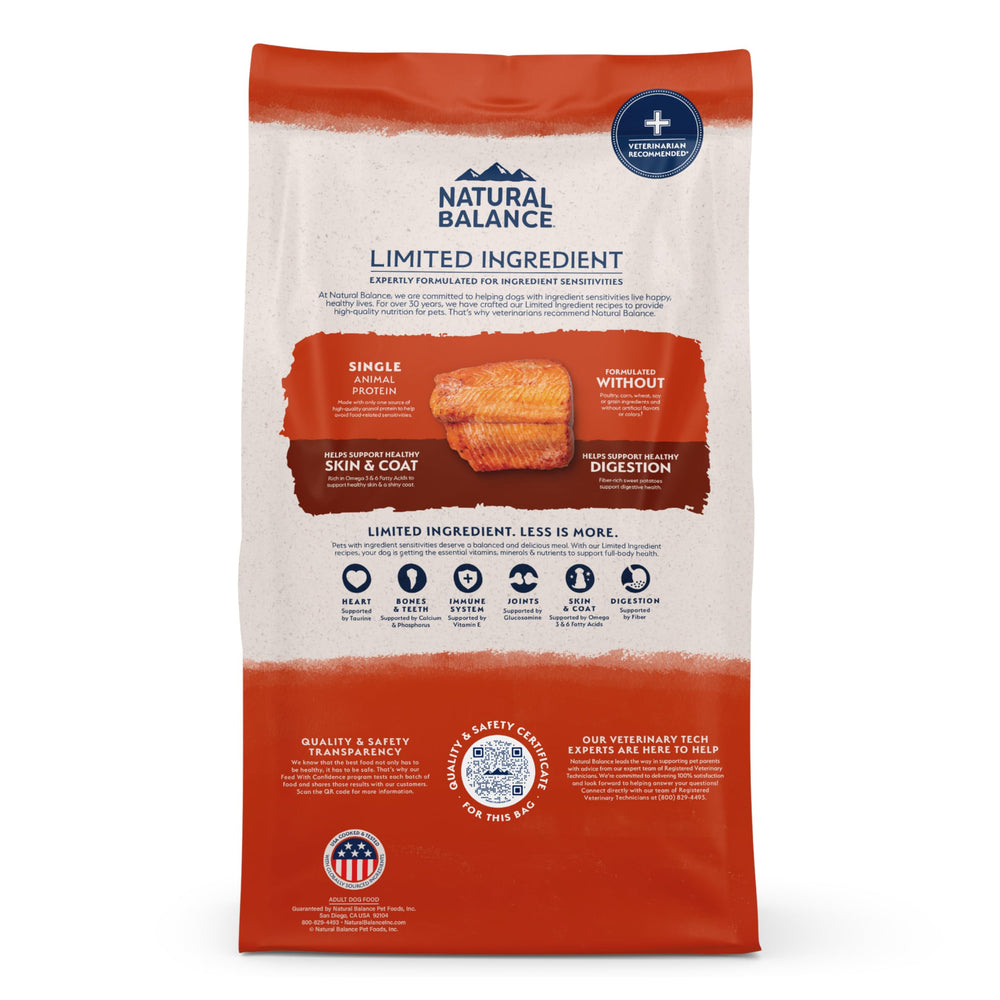 Natural Balance sabor atractivo para la comida diaria del perro.