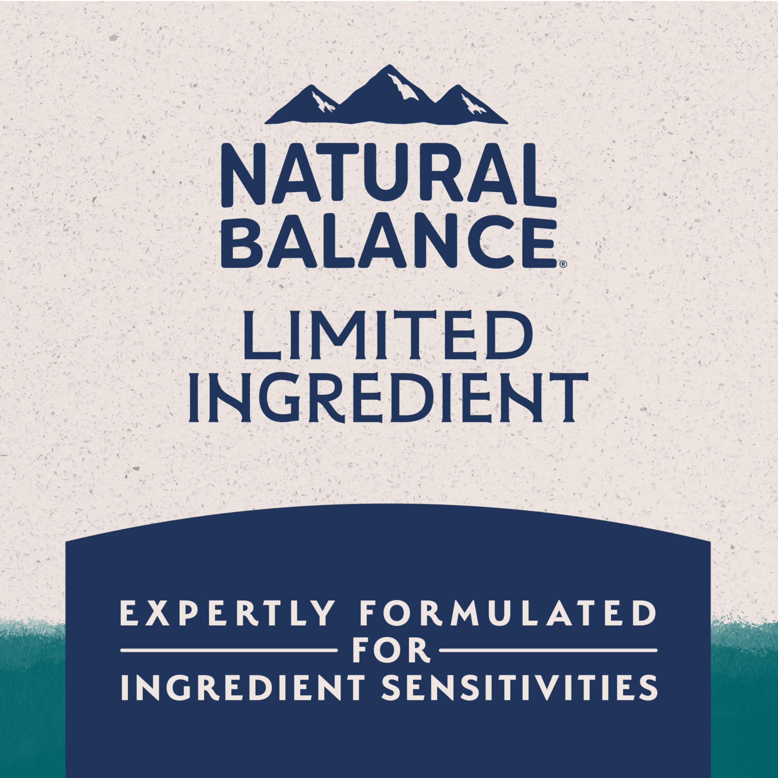 Natural Balance sin colorantes artificiales para una alimentación más natural.