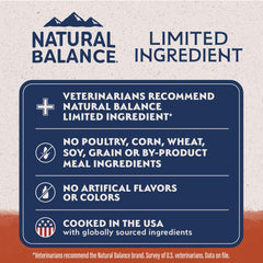 Natural Balance sin grano: maiz, trigo y soja ausentes en la fórmula