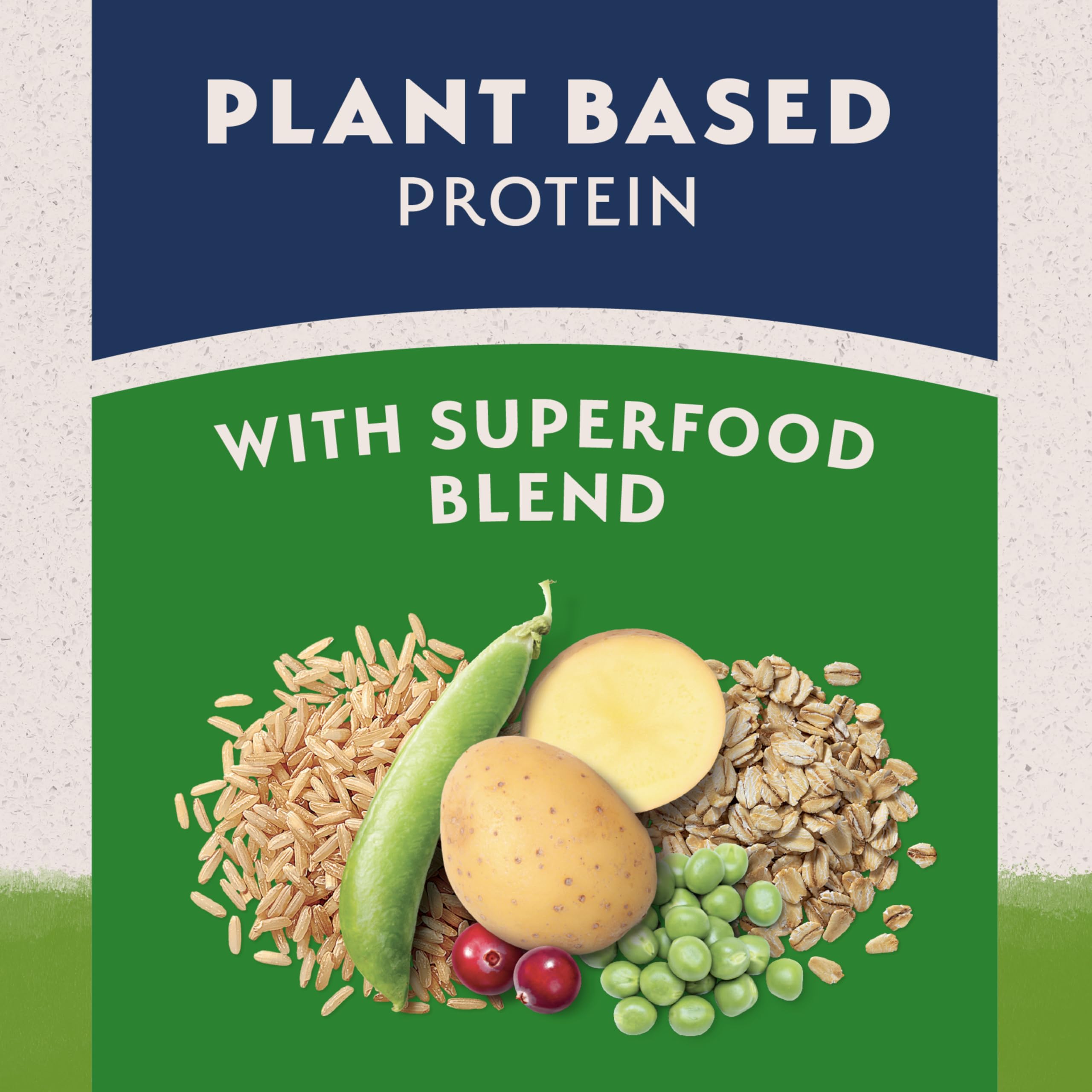 Natural Balance sin soja ni gluten, sin colorantes artificiales, envase limpio y confiable
