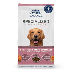 Natural Balance bol con salmón y avena para pelaje brillante