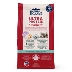Natural Balance Ultra Protein gatitos con hígado y corazones, fuente de proteína digestible.