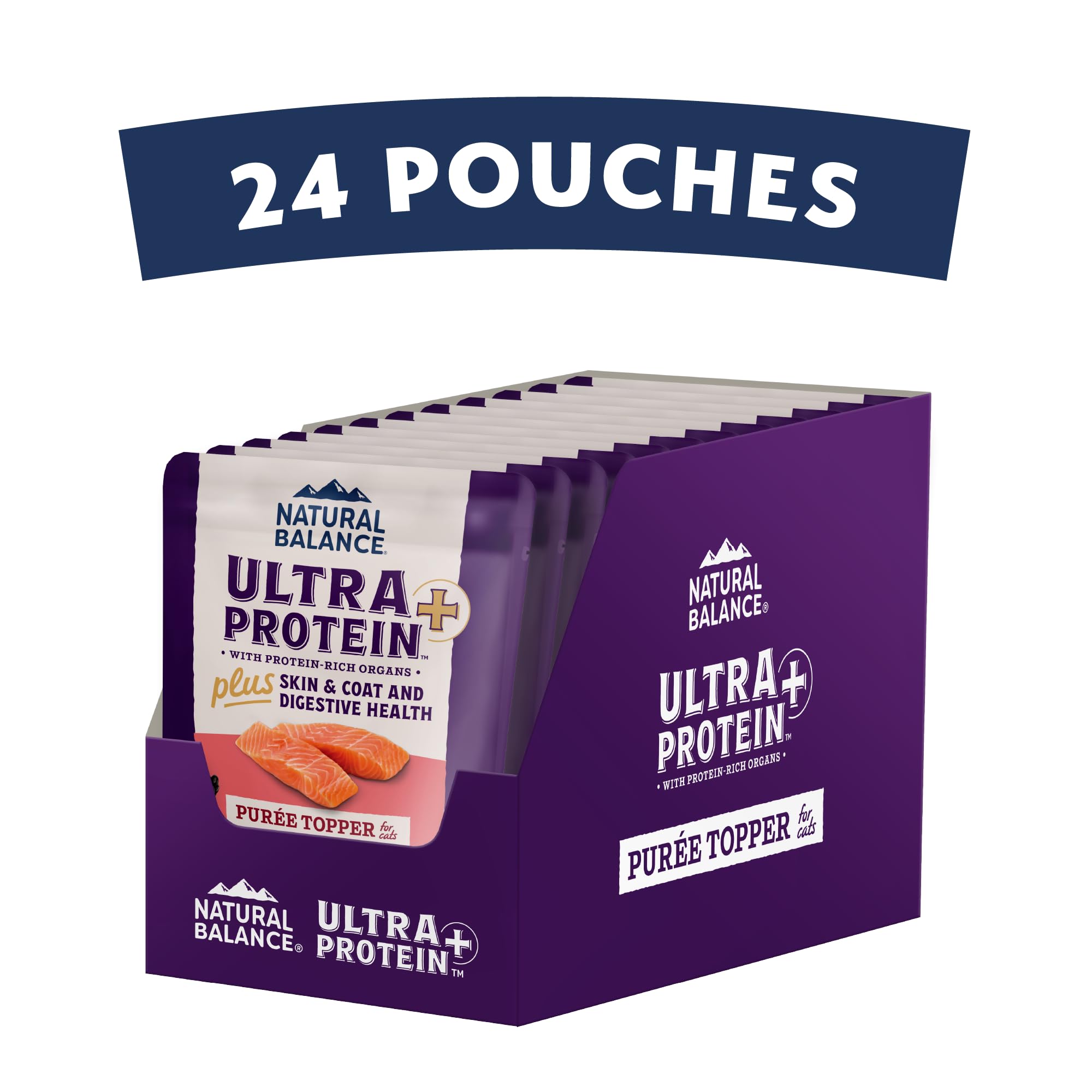 Natural Balance Ultra Protein Plus hígado y corazón de pollo, proteína de calidad para gusto natural.