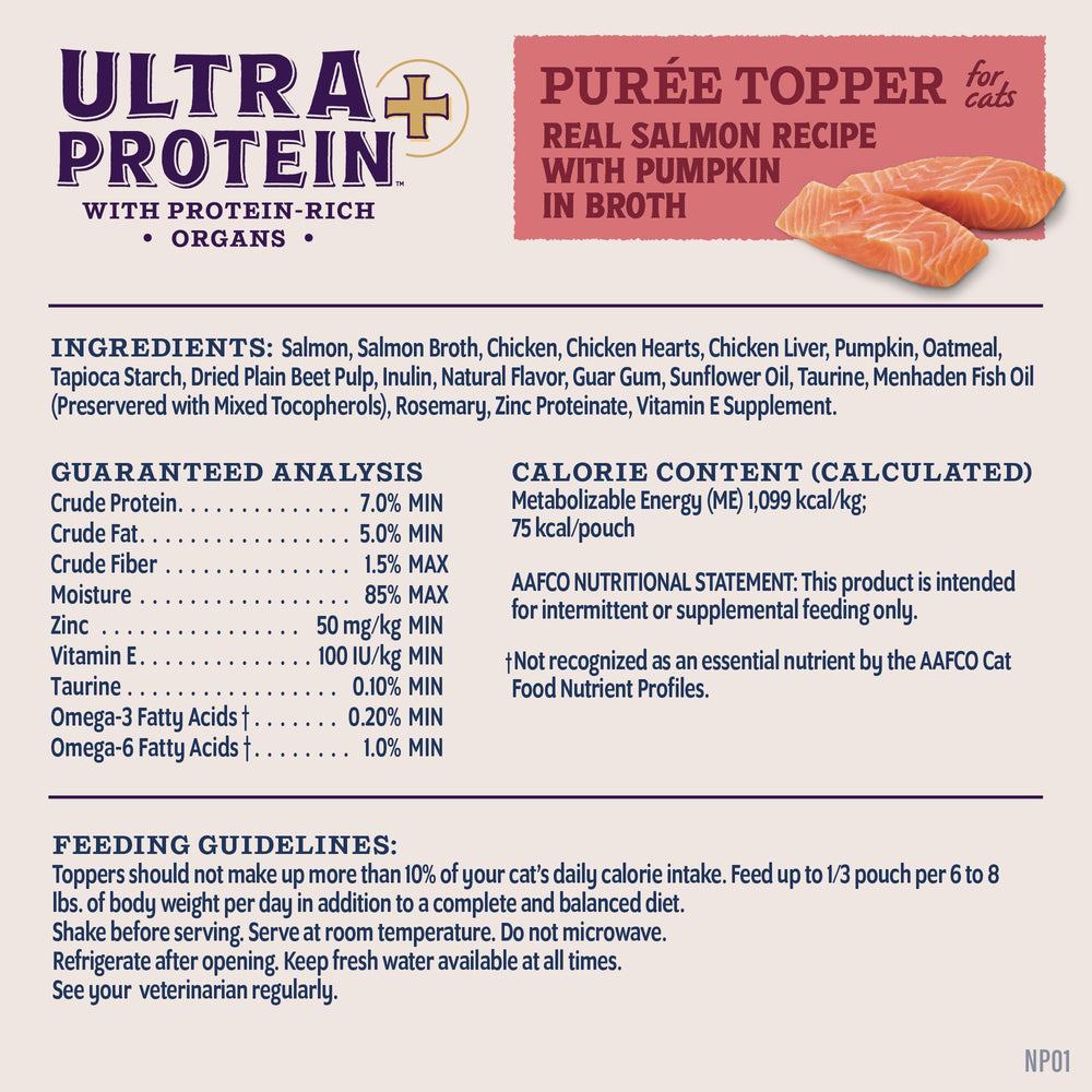 Natural Balance Ultra Protein Plus pack de 24 envases de 2.4 oz.