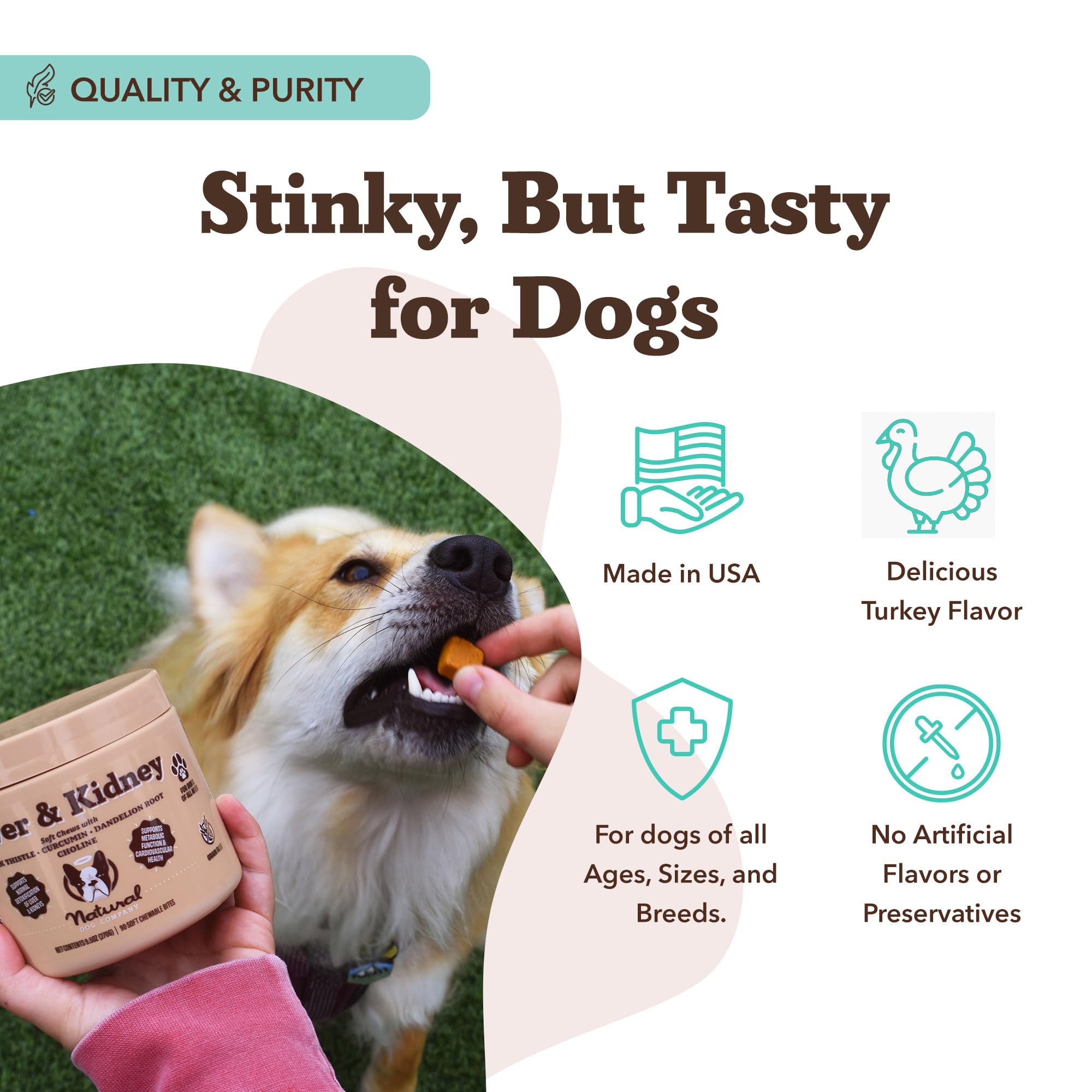 Natural Dog Company rutina-salud-perros: complemento diario de fácil integración