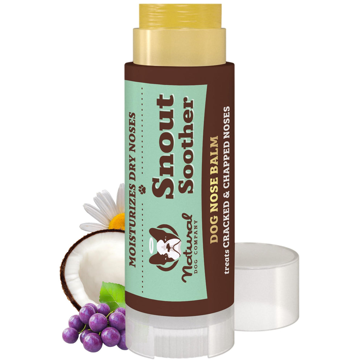 Natural Dog Company Snout Soother Balm protege la nariz del perro
