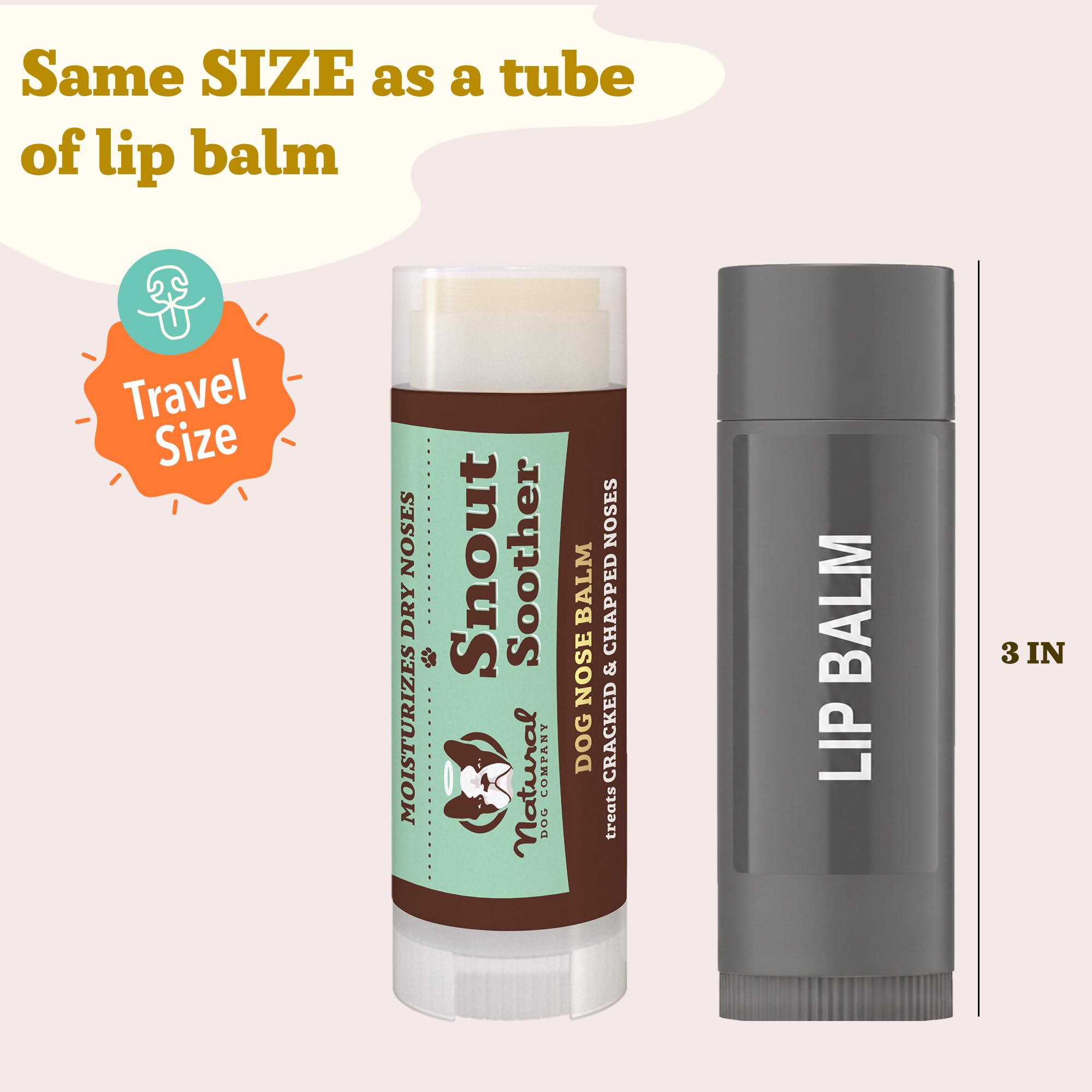 Textura cremosa de Snout Soother Balm para el hocico
