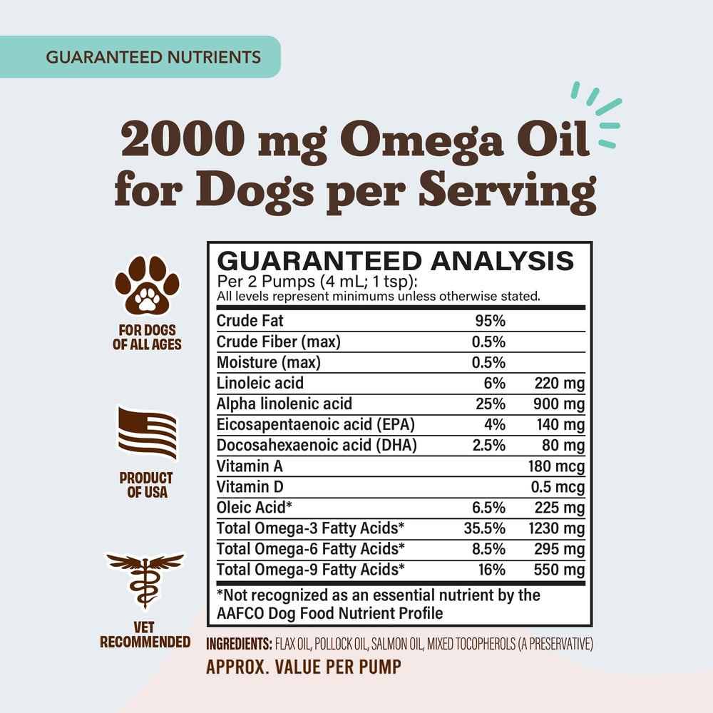 Natural Dog Company Ultra Omega Oil, apoyo inmunológico en cambios estacionales