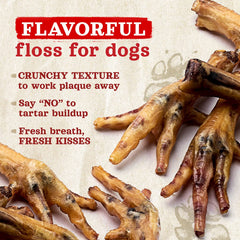 Natural Farm apoyo a articulaciones con patas de pollo deshidratadas