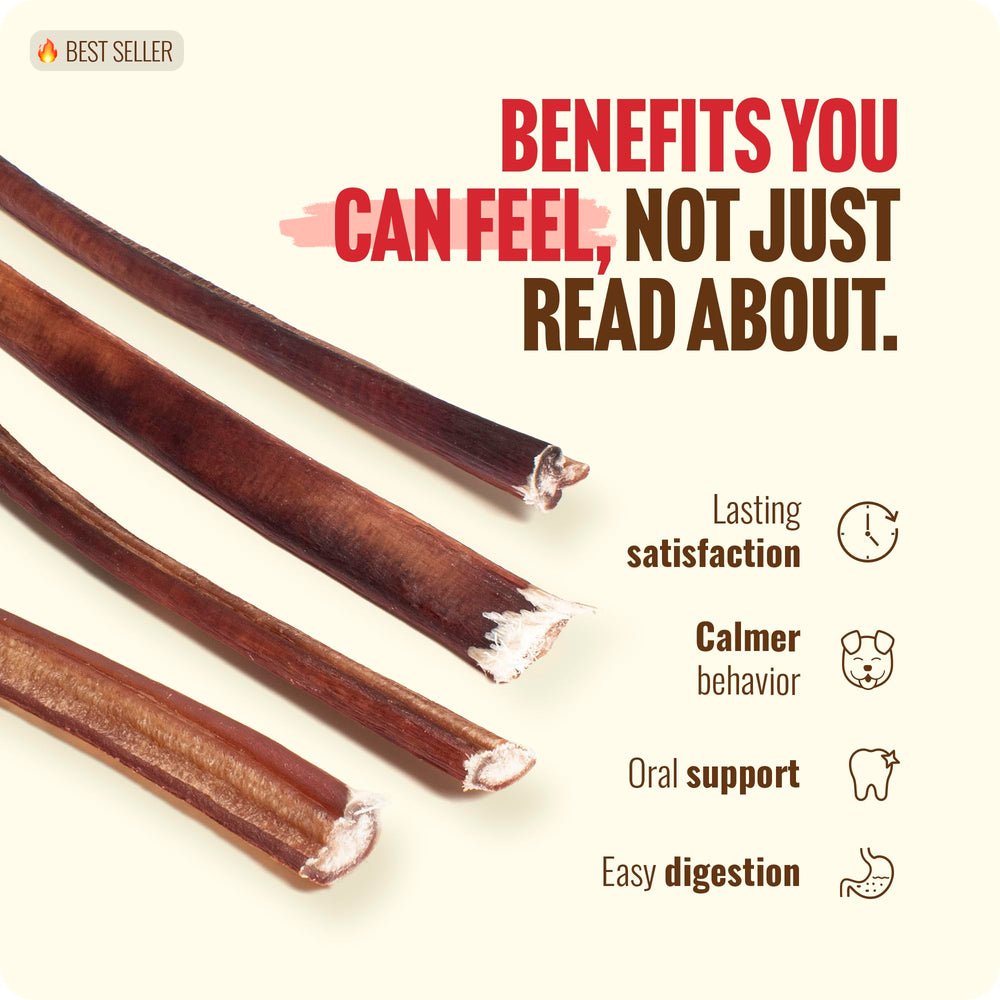 Natural Farm Bully Sticks para limpieza dental y aliento