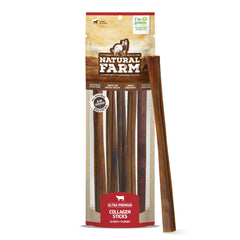Natural Farm colágeno hueso para perro de 12 pulgadas, snack de larga duración