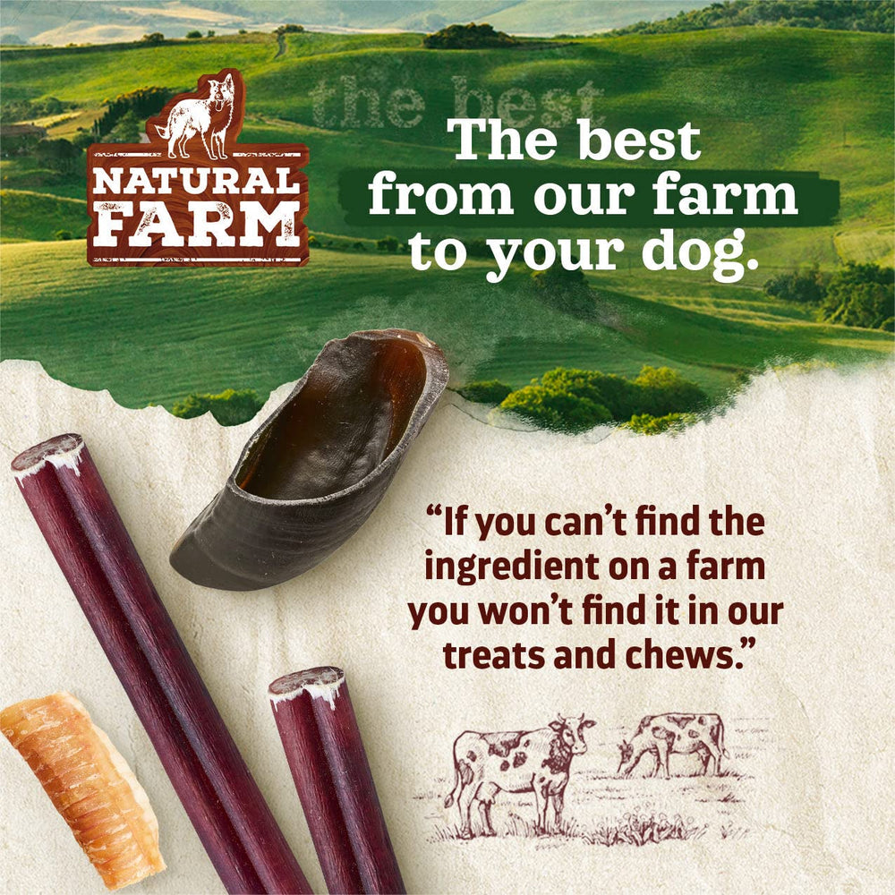 Natural Farm ingrediente único: patas de pollo deshidratadas al aire