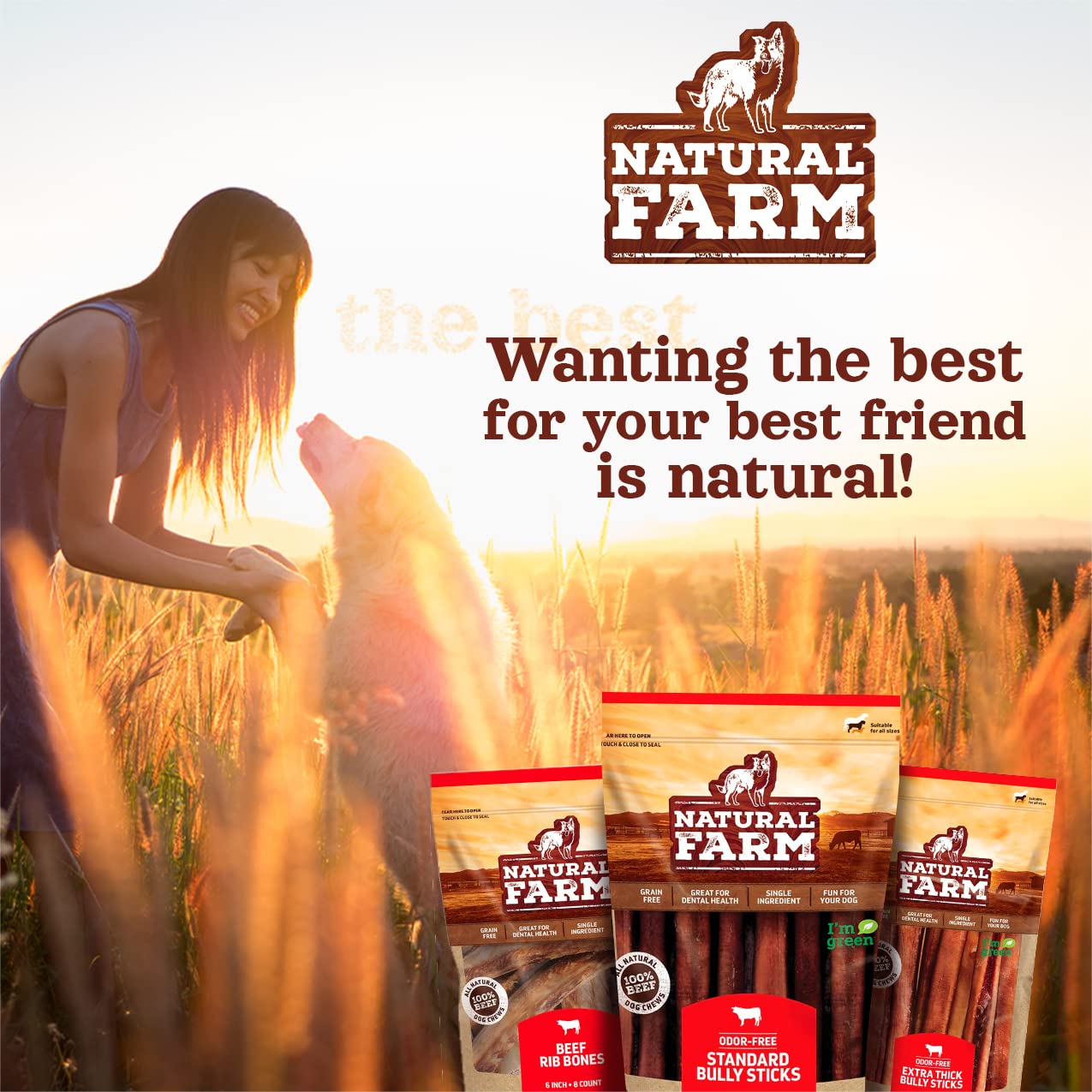 Natural Farm origen Brasil: elaborado con normas USDA y FDA