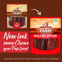 Natural Farm palitos buche sabor natural: opción sabrosa para horas de juego y masticación