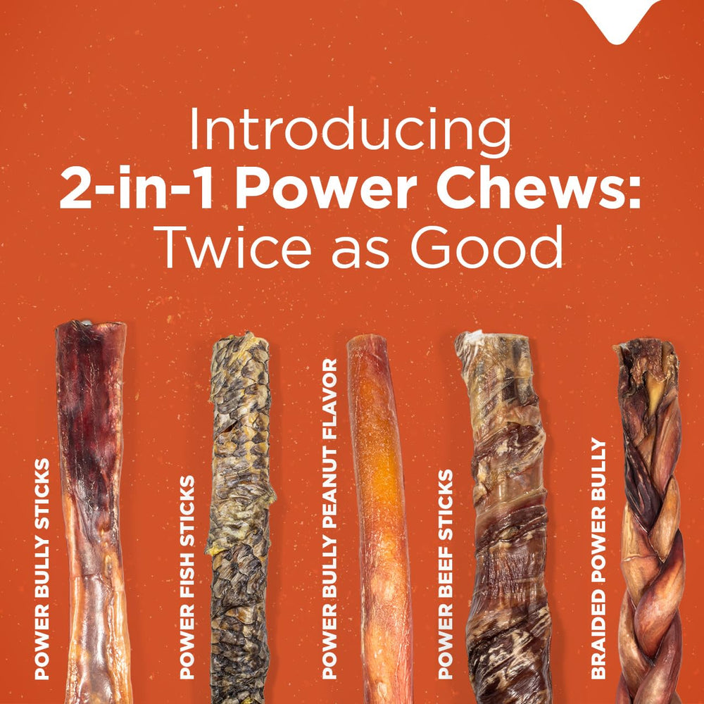 Natural Farm Power Beef Sticks empaque de 15 piezas para perros medianos