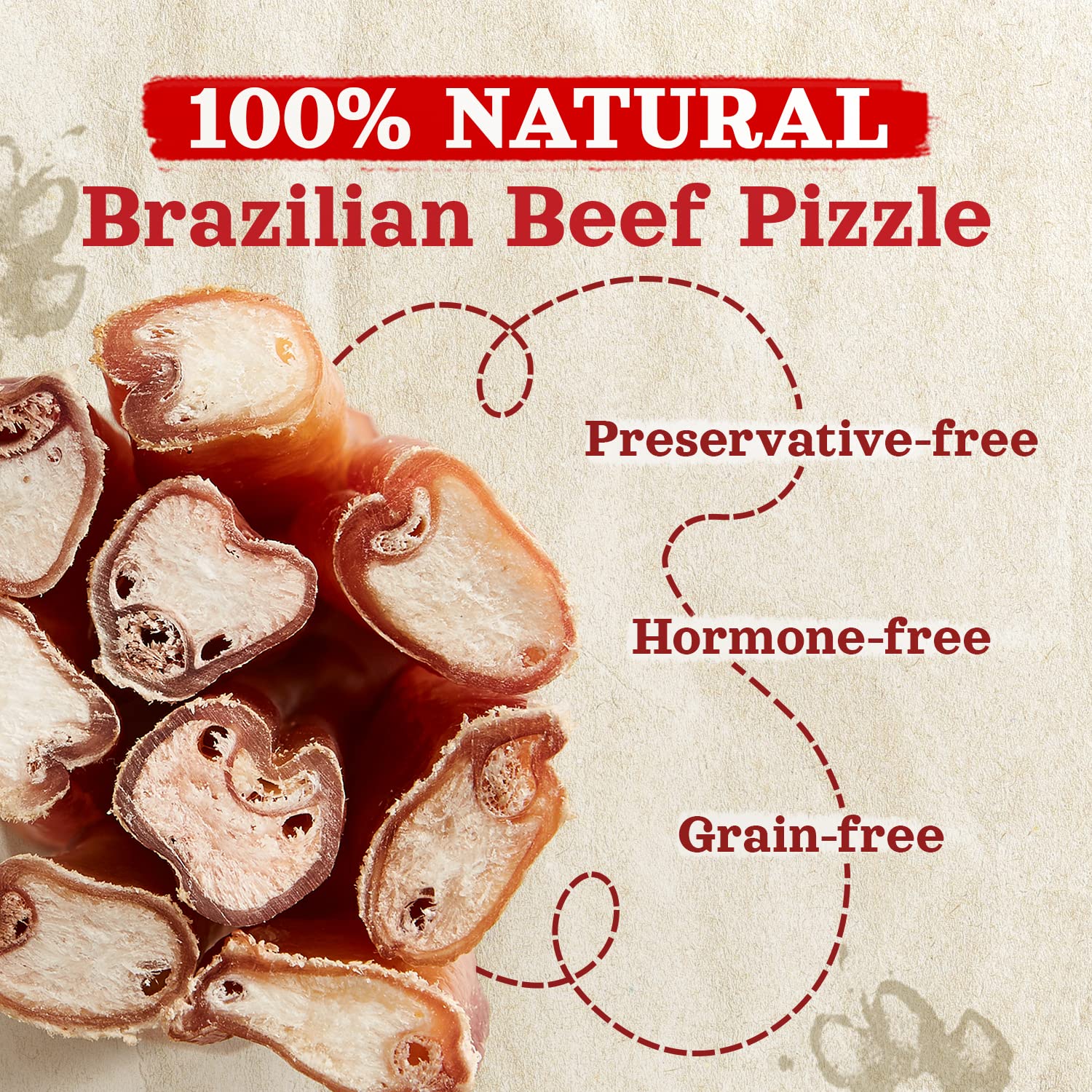 Natural Farm uso para entrenamiento y premio, 6 pulgadas para reforzar conducta.