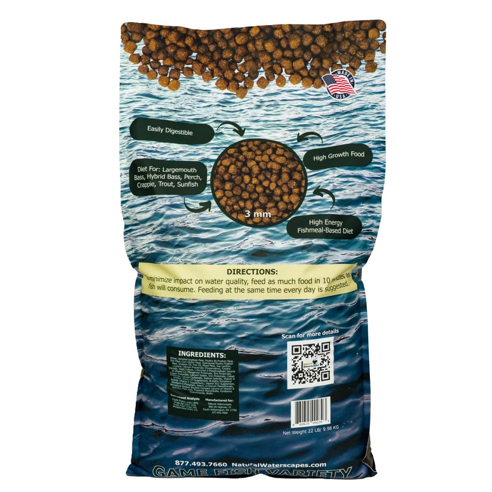 Natural Waterscapes alimento para peces de juego con granulos flotantes para estanques