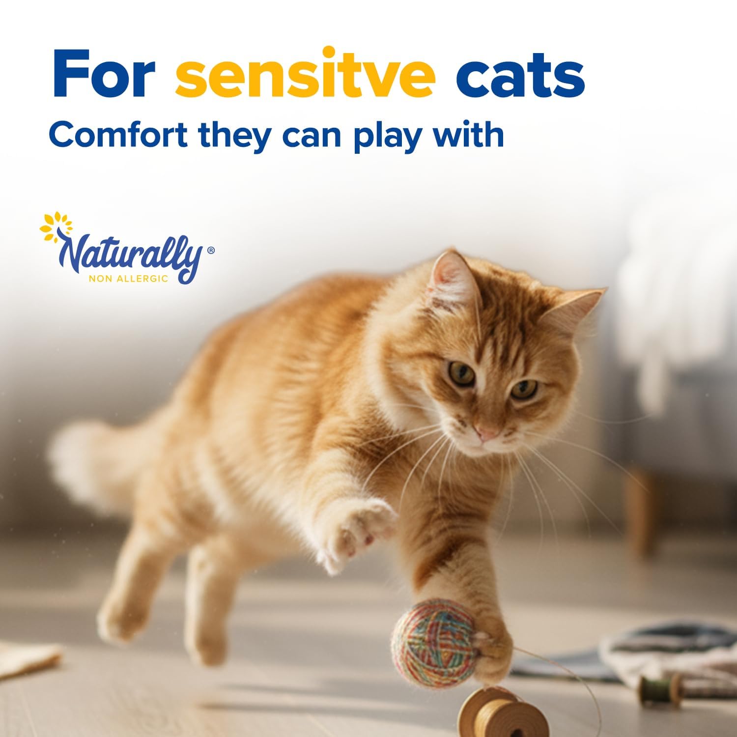 Naturally Non Allergic: ideal para hogares con varios gatos, limpieza más simple.