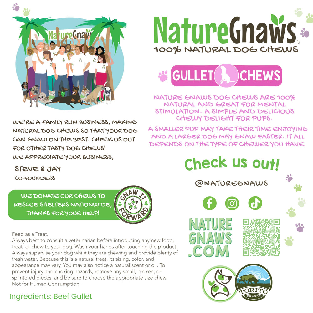 Nature Gnaws aroma natural, invita a masticar con seguridad para perros pequeños.