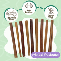 Nature Gnaws palitos finos para cachorros, dentición natural durante el juego