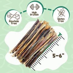 Nature Gnaws palitos de cerdo libres de granos, sabor tocino, ideal para cachorros
