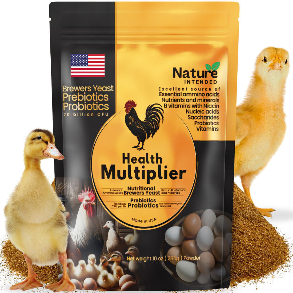 Nature INTENDED botella de levadura de cerveza con probióticos para aves saludables