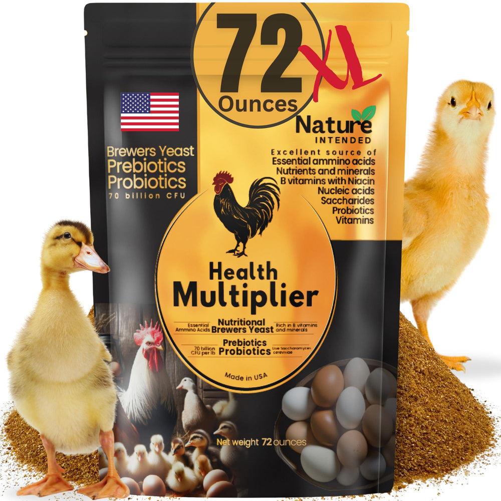 Nature INTENDED levadura de cerveza con probióticos para aves, mejora la salud general